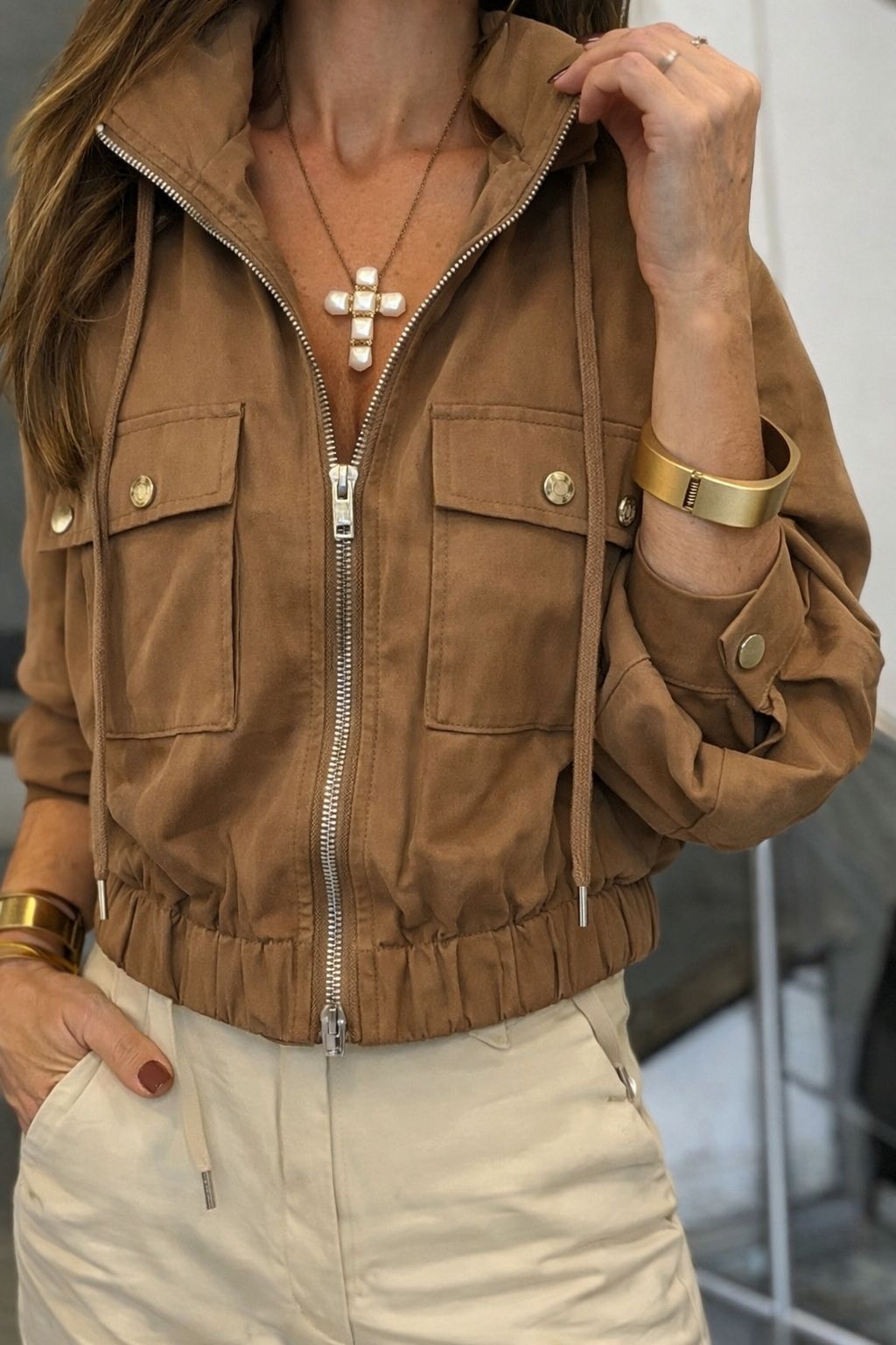 Jaqueta Sarja Confort Forrada