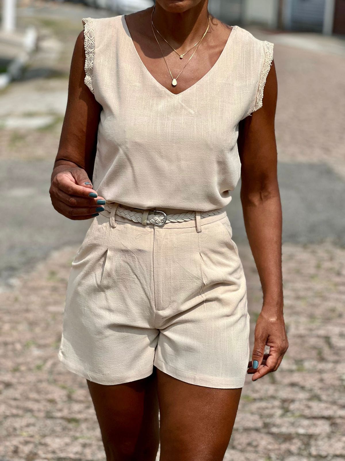 Conjunto em Linho Premium Forrado